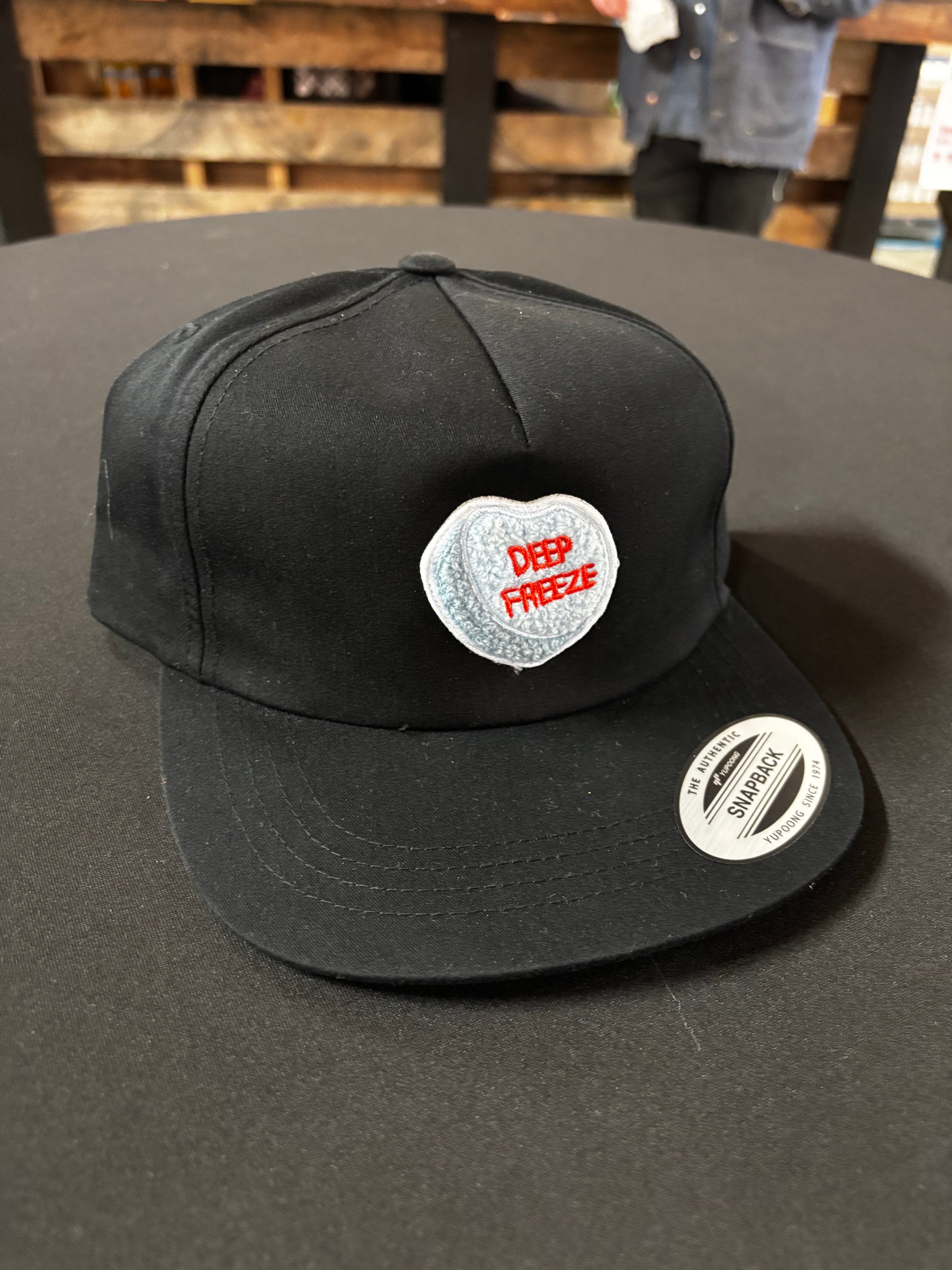 Deep Freeze Candy Heart Hat low rise